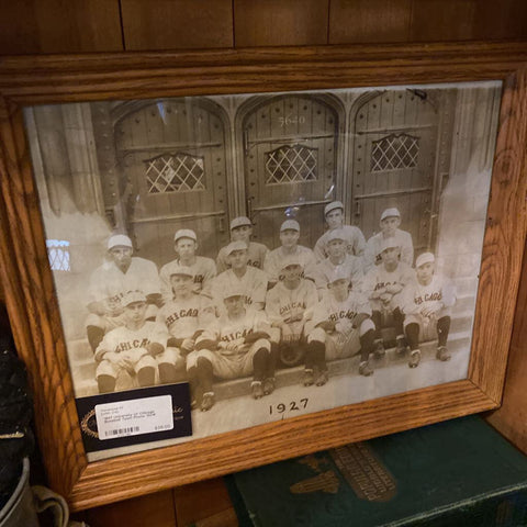1927 University of Chicago Baseball Team Photo 13x16