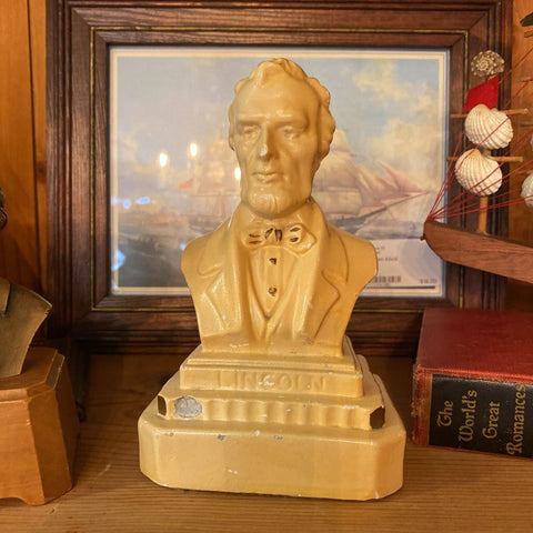 Lincoln Bust as found