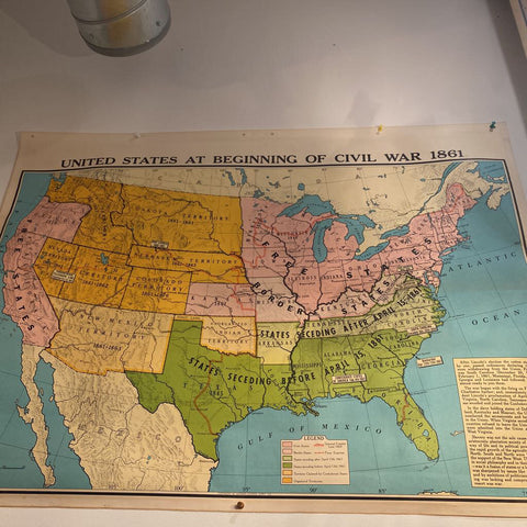 Civil war map
