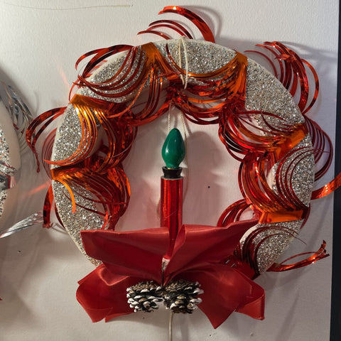 1950s styrofoam wreath