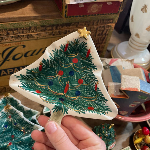 Hand painted Italy ashtray