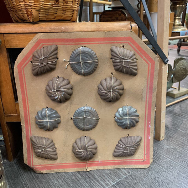 Vintage zinc tins