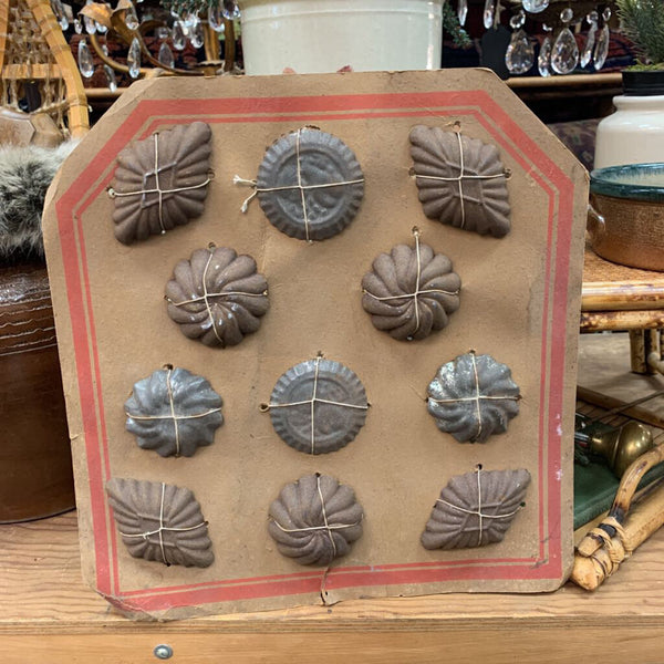 Vintage zinc tins