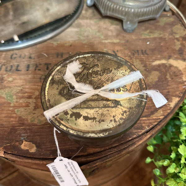 Jelly Jar with Vintage Buttons