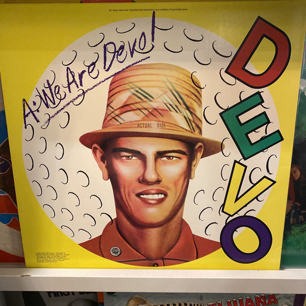 DEVO we are not men lp