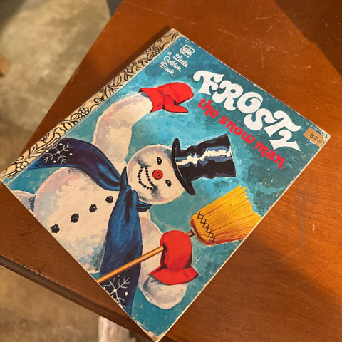 Xmas book Frosty the snowman