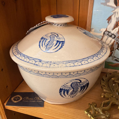 Blue and White Porcelain Phoenix Bowl
