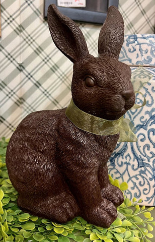 Faux Chocolate Bunny