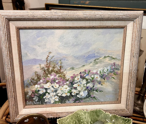 Original painting - Desert Flowers Palm Springs, Sally Ward