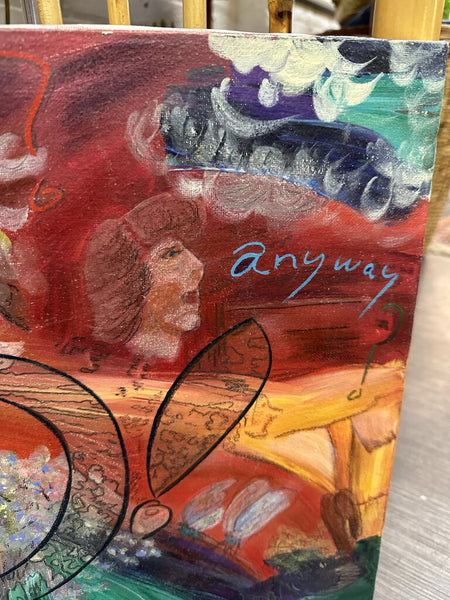 Signed abstract Painting