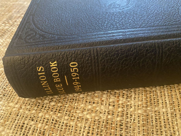 Vintage Illinois Bluebook 1949-1950