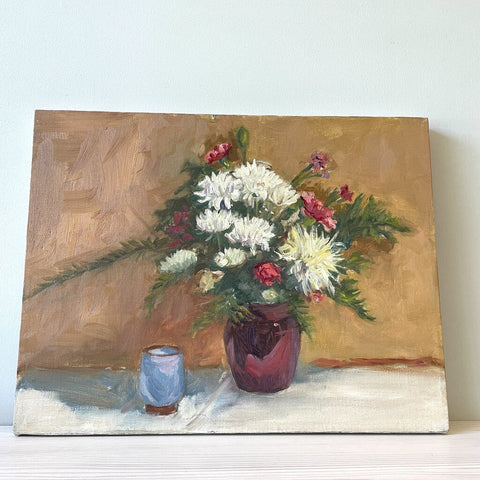 Moxie - Flowers In Vase Painting - 18x14