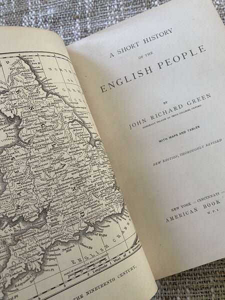 A Short History of The English People by J. R. Green 1898