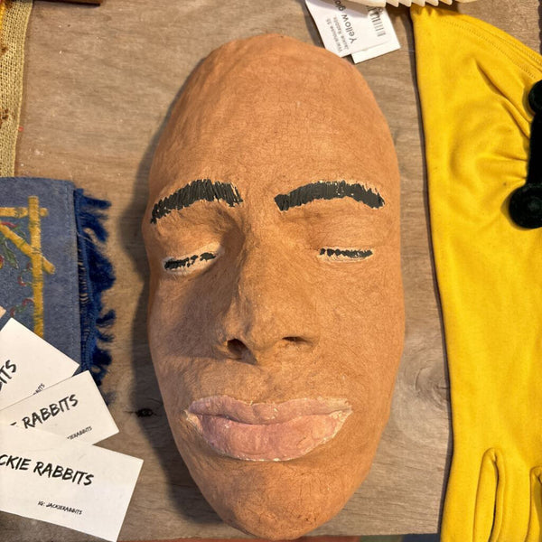 vintage hand made face