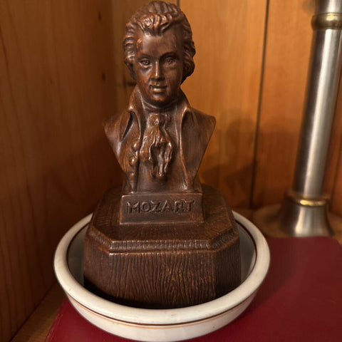 Mozart Music Box Bust