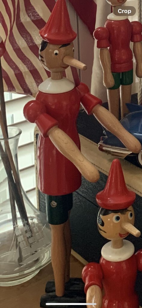 20 inch wood Pinocchio