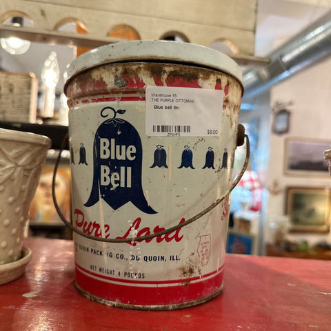 Blue bell tin