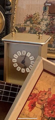 Gold President Quartz clock