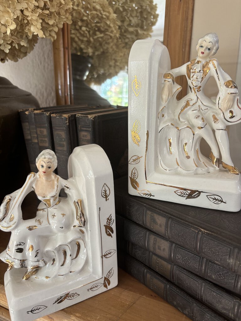 Vintage Royal Sealy Bookends Japan