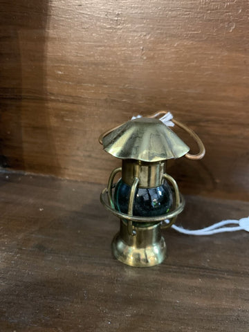 Vintage Brass Mini Lantern- 1.75" w x 3" t