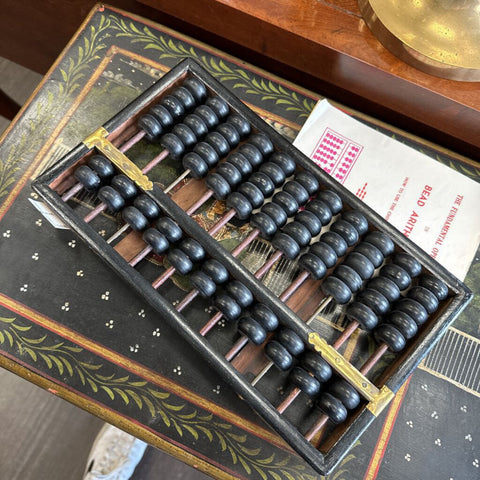 Abacus vintage wood 7 x 12.5