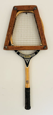Vintage Davis Tennis Racket w/cage