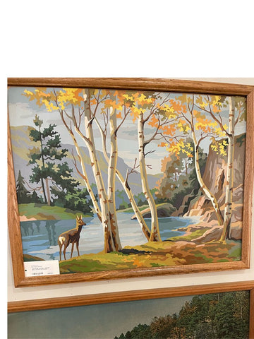 Jens Fresh Vintage ~ Vintage Deer Fall Paint by Number .