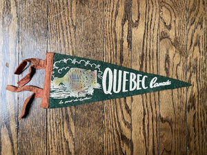 Quebec Canada Pennant 12" W1516