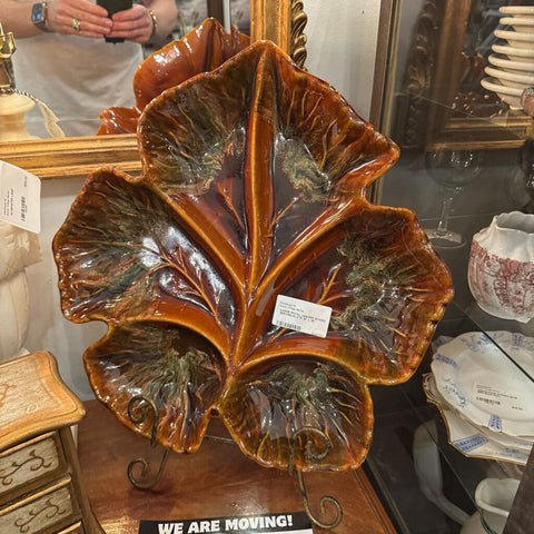 LARGE ROYAL HAEGER DIVIDED SERVING PLATE 16" x 16"