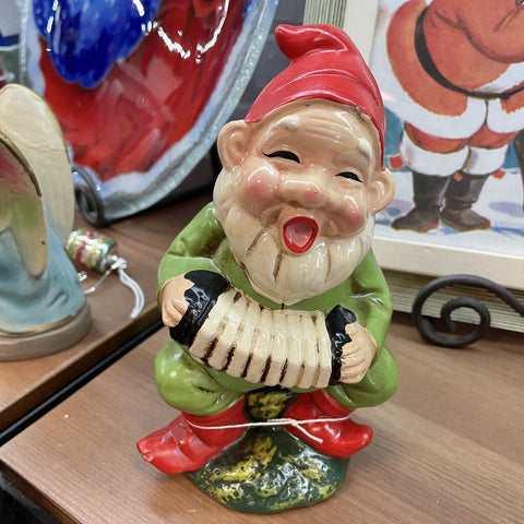 Moxie - Elf Playing Accordion - 6.5"