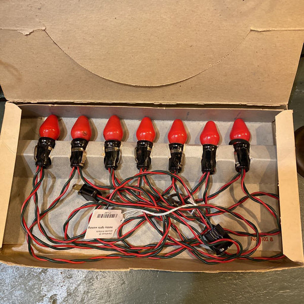 Holiday lights working