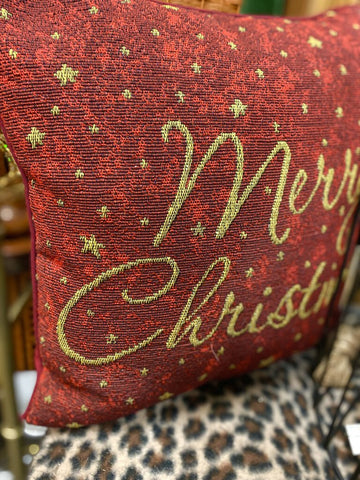 Merry christmas pillow