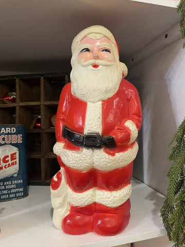 Jens fresh Vintage ~ Vintage Santa Blow mold 13" tall