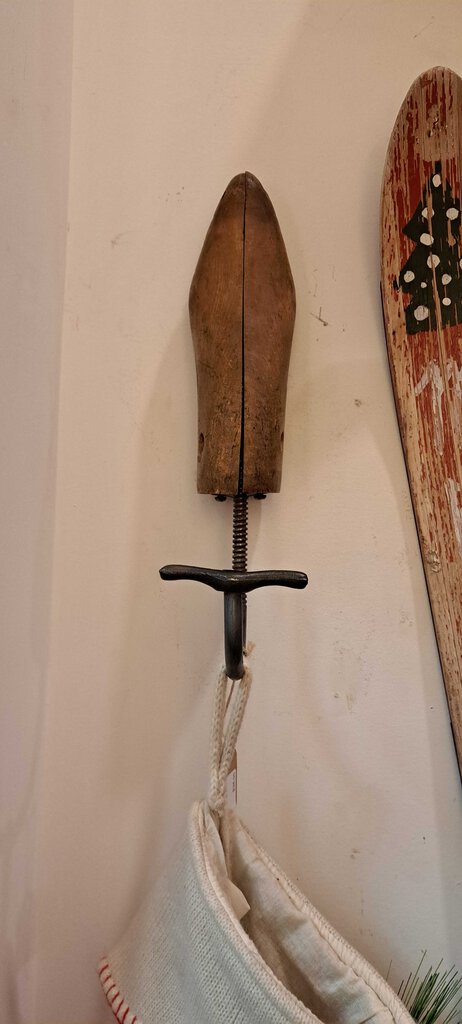 Handmade Vintage Shoe Stretcher Wall Hook