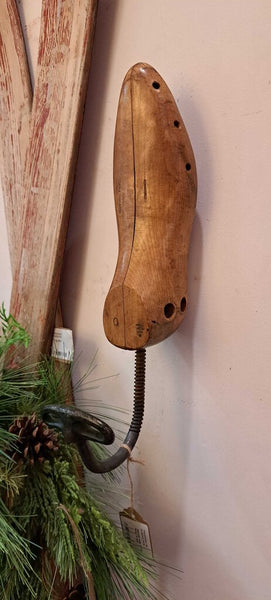 Handmade Vintage Shoe Stretcher Wall Hook