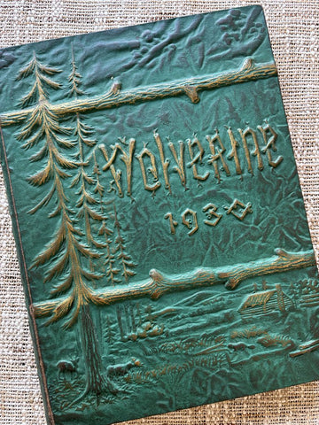 The 1930 Wolverine Michigan State College Yearbook