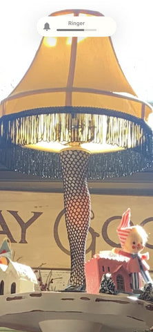 Vintage leg lamp