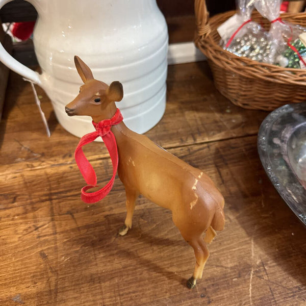 Vintage Hard Plastic Deer