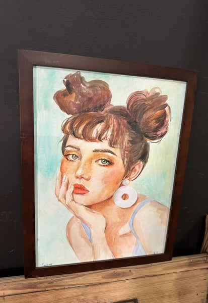 Portrait watercolor