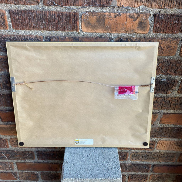 Framed puzzle of the USA 18x15in