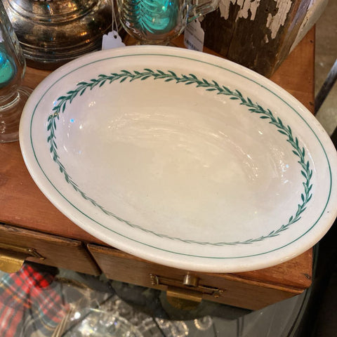 Oval Garland Bowl