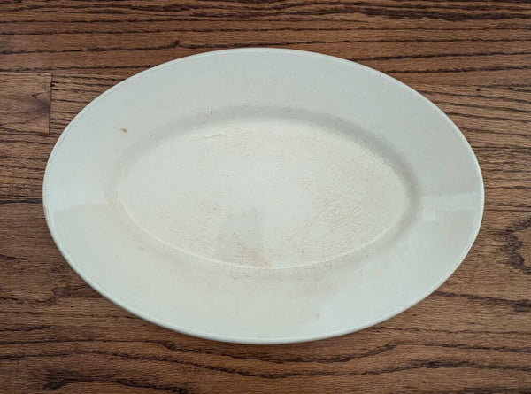 Antique Ironstone Platter KT&K (no chips)14.5"