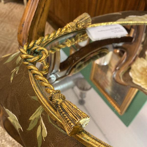Vintage Hollywood Regency Roped Tray