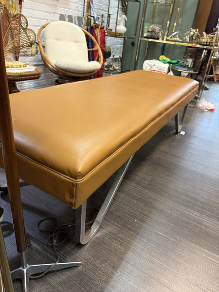 Long Bench with Chrome Legs 71"x 24" W1626 Pick Up Only