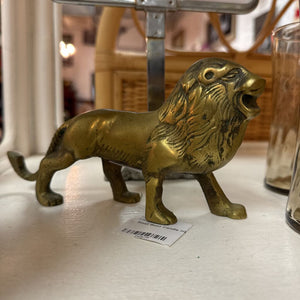 Brass Lion (7.5" long) W1637