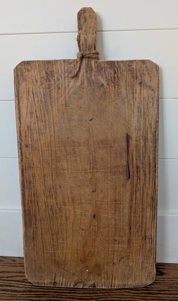 Antique European Cutting Board - France - 24x12