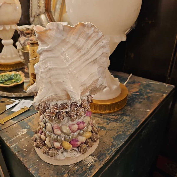 Shell statuary folk art