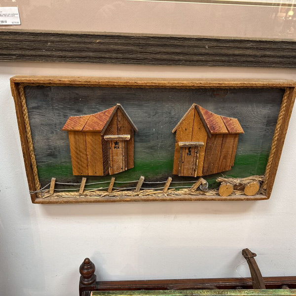 Taylor Made Lath Art, Outhouses