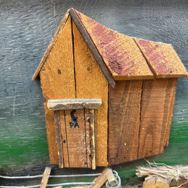 Taylor Made Lath Art, Outhouses