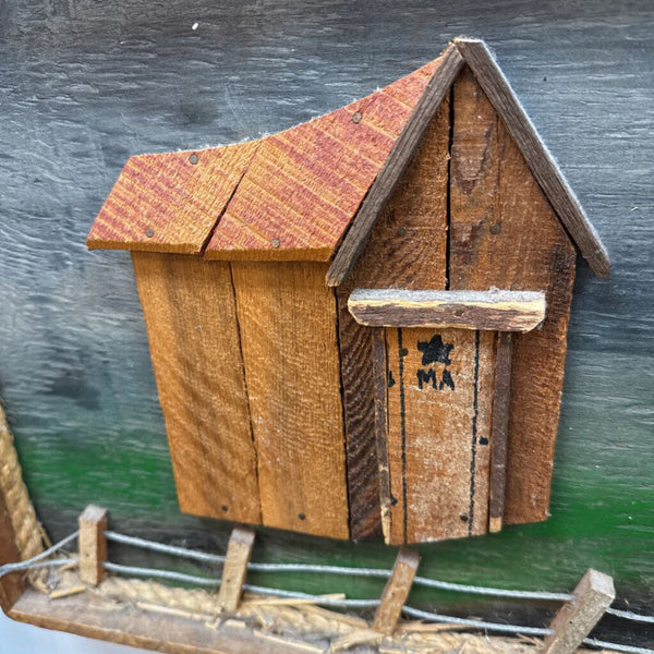 Taylor Made Lath Art, Outhouses